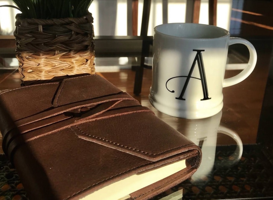 best leather journal abundance refillable journal