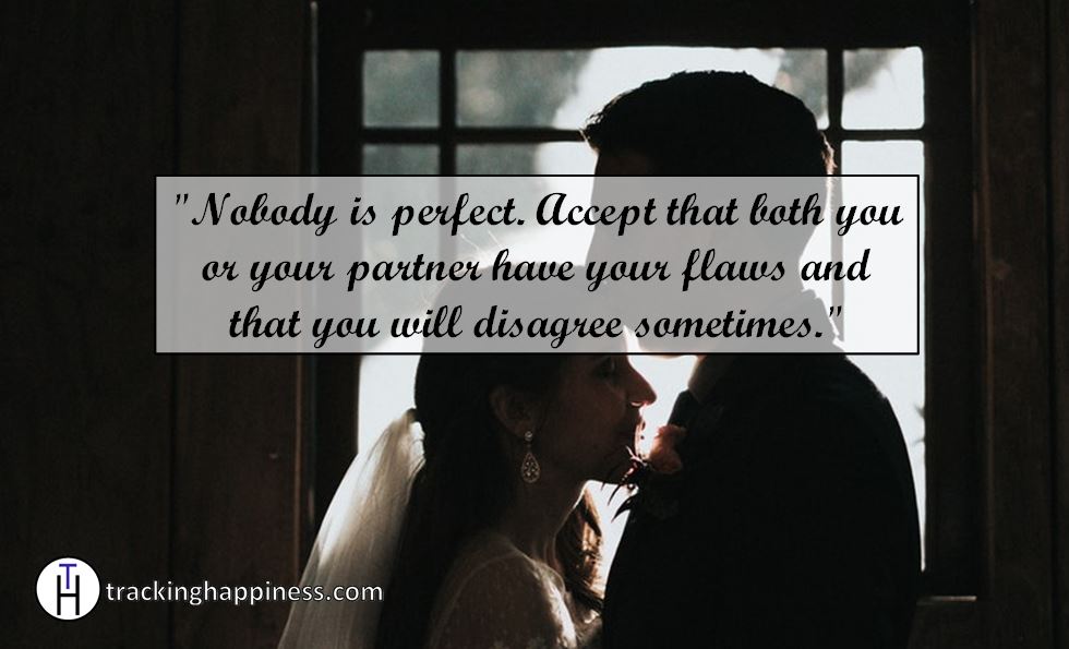 Let go of the perfect partner to be happy