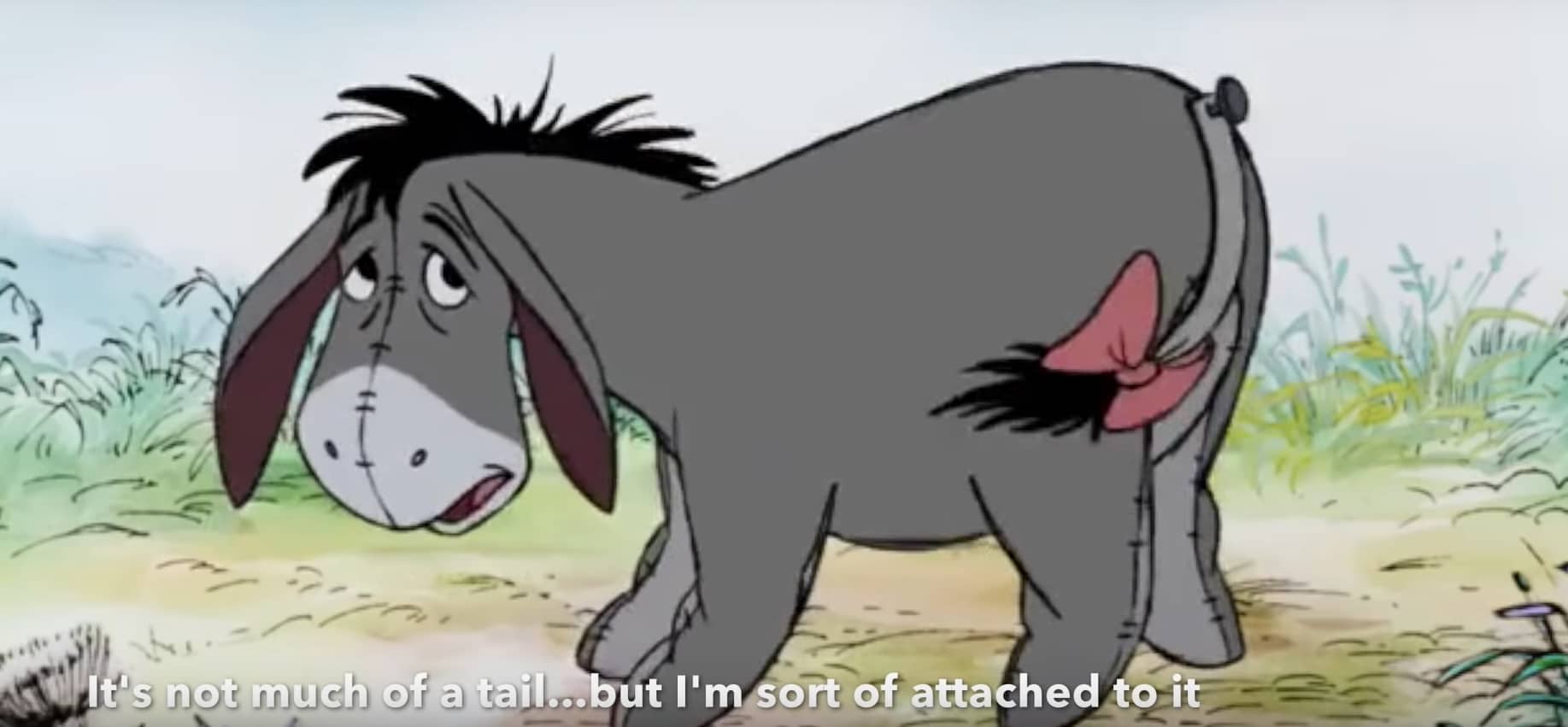 eeyore happiness comes form within