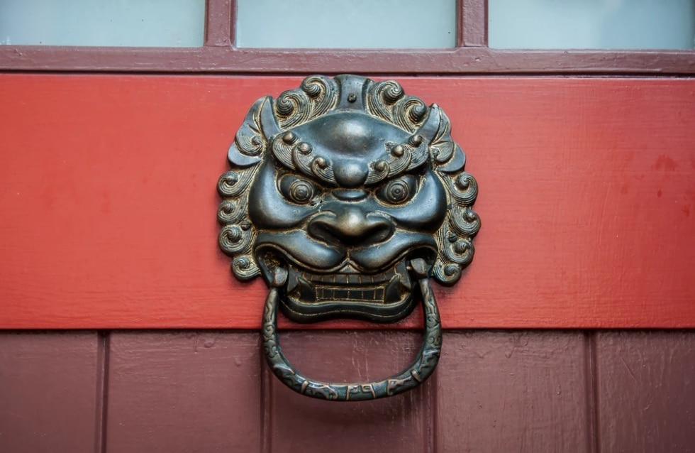knock on door