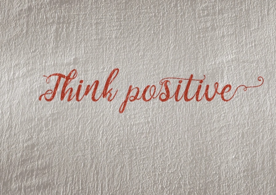 think positive image