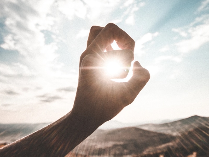 focus on the bright side