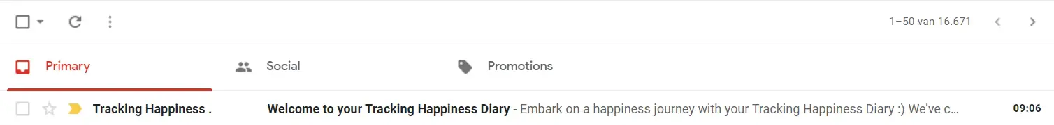 THD 1st email screenshot THD 1st email screenshot