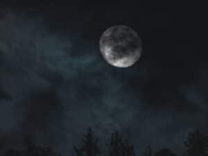 moon in night Sky